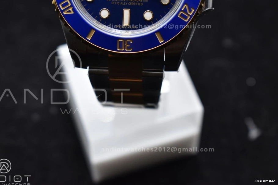 116613LB Blue Steel Edition 904L YG Dial Seasonal Ceramic 1132 Submariner Best 1:1 Blue VSF VS 0521